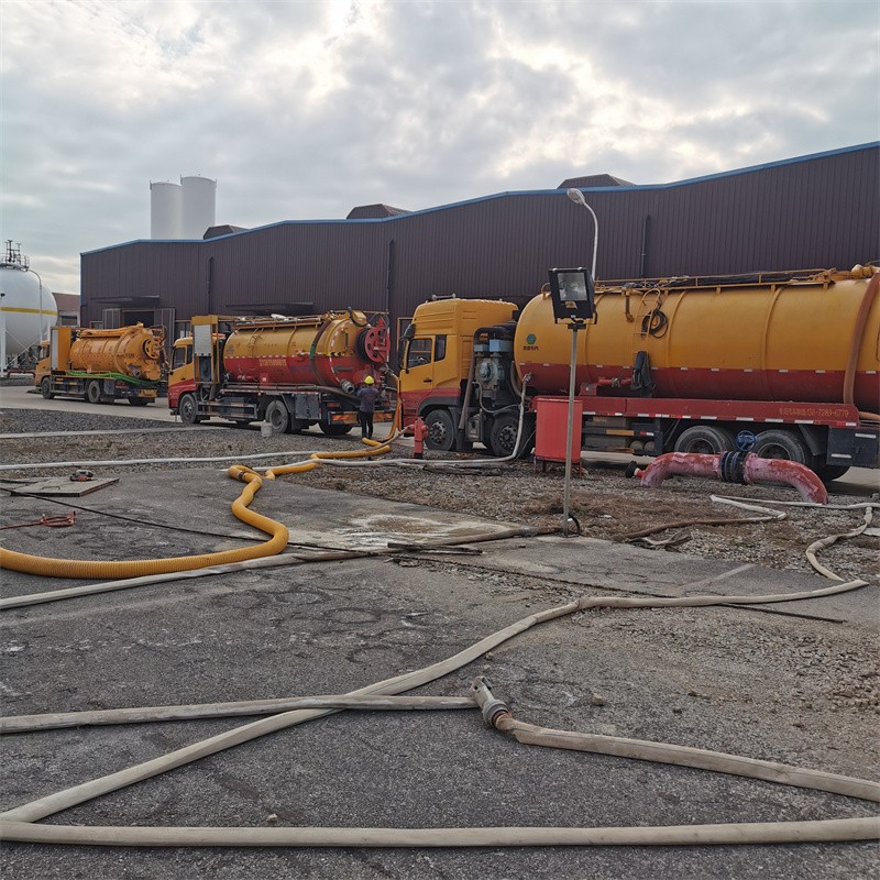 从江污水池清理