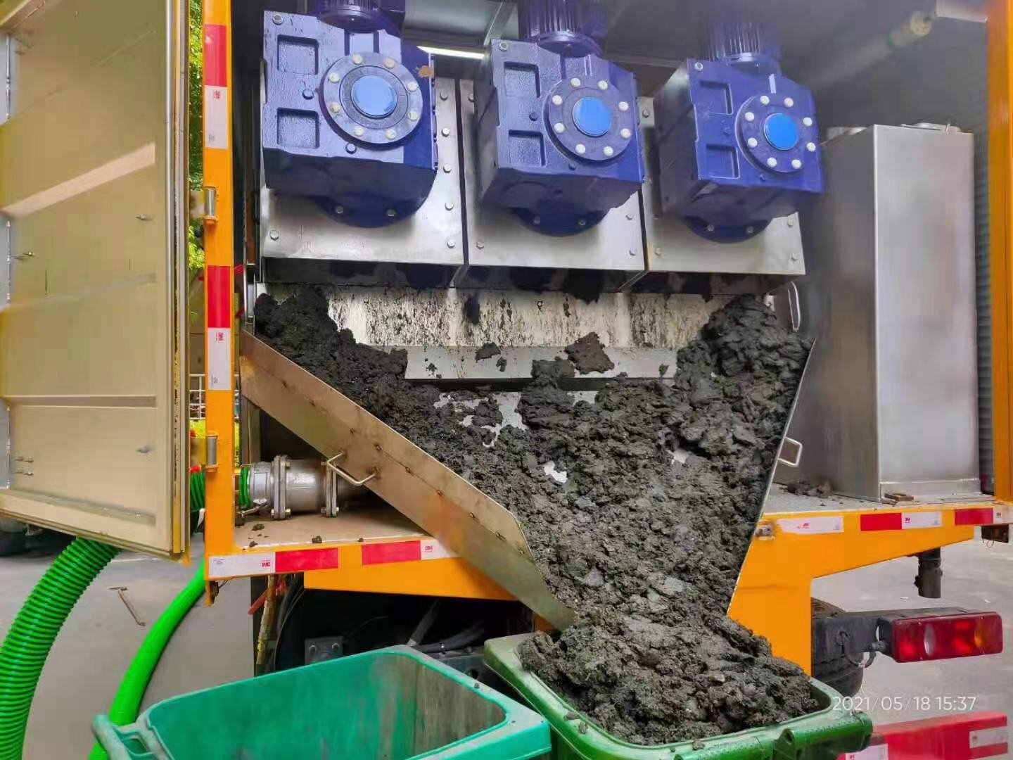 从江化粪池清掏城市维护站-泥浆净化干湿分离处理